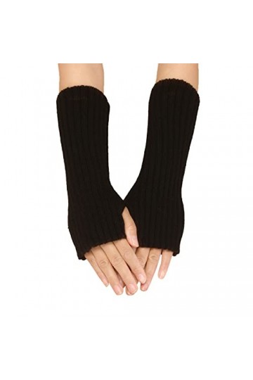 Gants à Bras Longs Femme Gants De Travail Gants sans Doigts Chauffe-Bras Sortez Et Restez Au Chaud Protection Solaire à Bras 