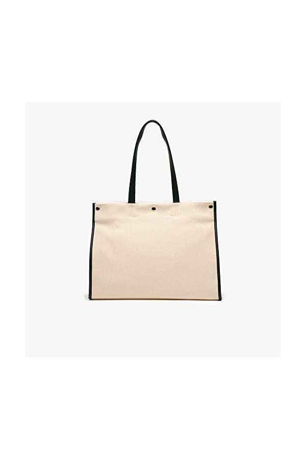 Lacoste-WOMEN SHOPPING BAG-NF4188TD, NATURAL SINOPLE ESTRAGON, Taille unique
