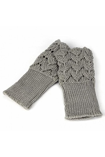 Mitaines dhiver chaudes en tricot paragraphe pour femme - Isolation par temps froid