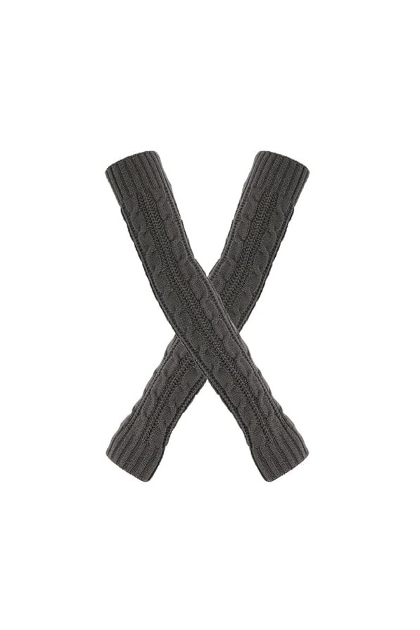 hahuha Gants mitaines pour femme en laine épaisse et chaude - 8 manches de personnages - Manches sans doigts dautomne et dh