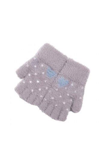 YANFJHV Gants dhiver chauds pour femme, intérieur en peluche, résistants au froid, doux, doux pour la peau, gants chauds à l