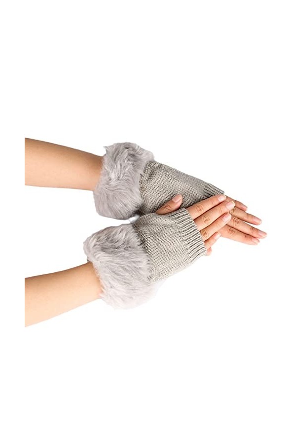 Mitaines avec cordon, gants coupe-vent, gants à 3 doigts, gants pour homme, gants brillants, gants en fourrure, gants longs p