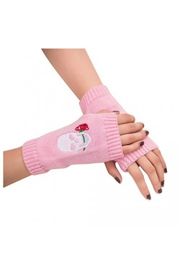 Mitaines pour femme - Chaudes, douces et chaudes - En tricot - Pour lhiver - Pour femme et fille