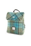 Glen Appin LB1213 Harris Tweed Tummel Sac à dos couleur 122 turquoise , Couleur 122 Turquoise, S