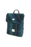 Glen Appin Harris Tweed Tummel LB1213 Sac à dos couleur 119 bleu/turquoise , Couleur 119 bleu/turquoise, S