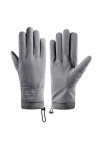Mitaines en cachemire pour femme - Gants chauds tricotés - Sans doigts - Automne - Hiver - Pour femme - En tricot - Avec trou
