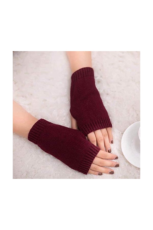 Qixiu Gants de mariage pour femme - Noir - Gants de soirée chauds - Gants en dentelle Opera - Gants de cocktail - Fête des an