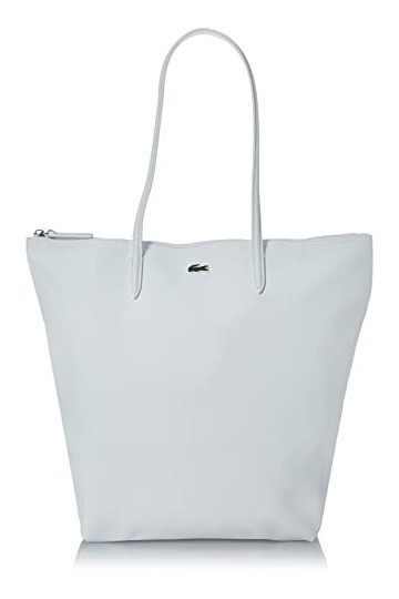Lacoste NF1890PO, Shopping Bag Femme, Blanc, Taille Unique