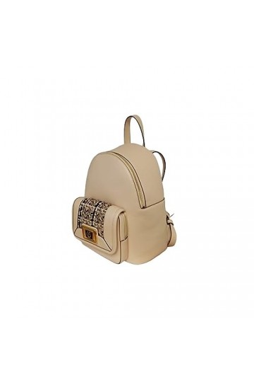 Sac à dos pour femme de la marque Pollini, modèle SC4533PP0HSH1, fabriqué en cuir synthétique., ivoire ral 1013 , Taglia Uni
