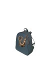 Sac à dos pour femme de la marque Pollini, modèle SC4620PP0HSE0, fabriqué en cuir synthétique., bleu, Taglia Unica