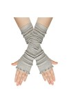 Gants dhiver en tricot pour écran tactile - Chauffe-pouls - Écran tactile - Gants dextérieur sans doigts - Gants pour chat 
