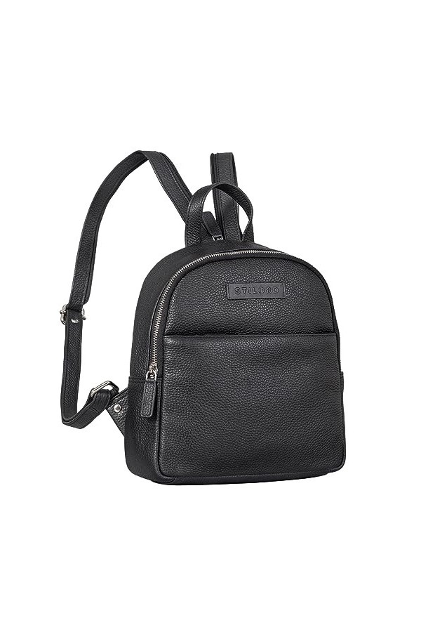 STILORD Elonora Sac à dos en cuir vintage 2 en 1 Femmes petit sac à dos en cuir Daypack Sac à dos pour femmes Sac à main à 