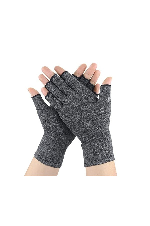 Gants sans doigts pour femme - Gants dhiver sans doigts - Gants tactiles - Manchettes pour femme - Chauffe-pouls - Gants de