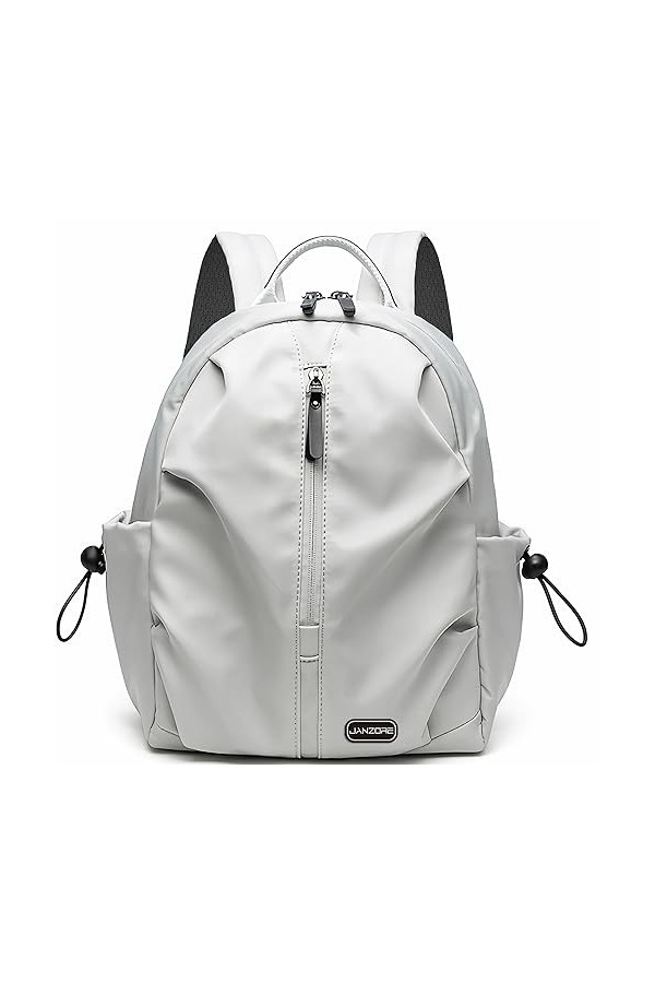 JANZORE Sac à dos pour femme - Petit sac à dos de ville élégant - Nylon étanche - Sac à dos décontracté - Sac à dos décole d