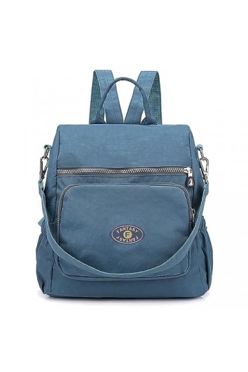 GFM® Ensemble sac à dos et sac à bandoulière - Nylon imperméable - Vacances, voyages, utilisation quotidienne décontractée N