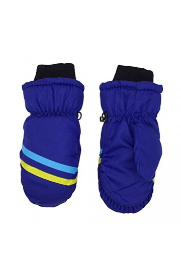 HANXIULIN Gants de neige pour enfants coupe-vent ski astronautes gants chauds avec boucle réglable Gants chauds pour enfants 