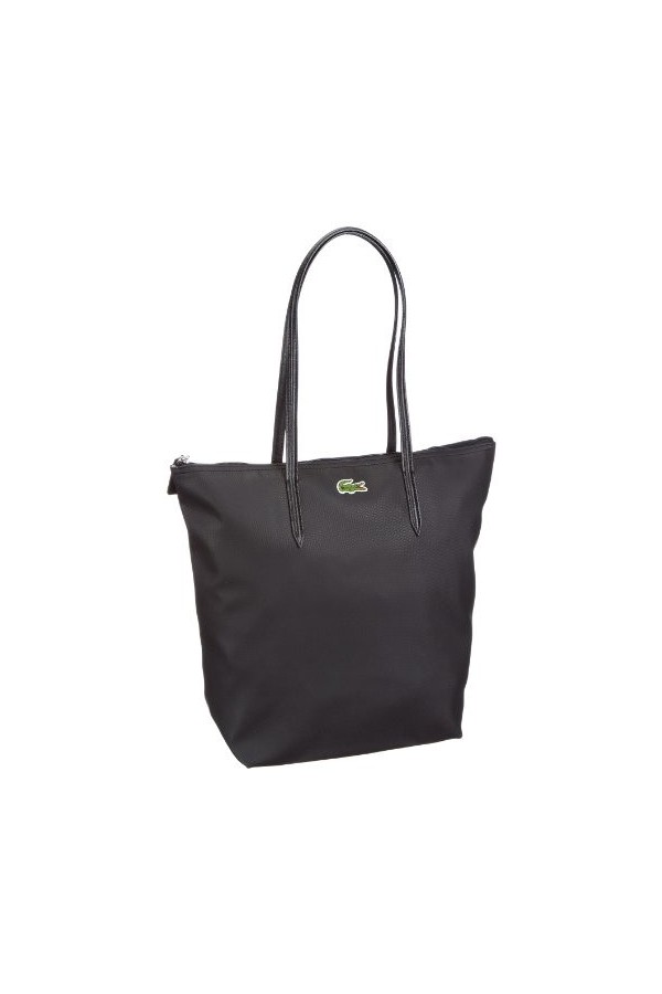Lacoste Women Handbag, Pochette pour femme noir 27x35x14 cm B x H x T 