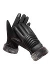 LZPCarra Gants déquitation dhiver pour homme Gants déquitation chauds dextérieur coupe-vent et résistants au froid Gants 