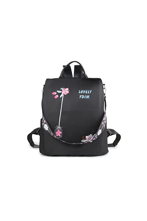 Ynport Crefreak Sacs à Main portés Dos Femme - Imperméable à leau Oxford Tissu Femmes Sac à Dos décontracté tempérament Dame