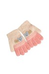 MYLH Gants en tricot pour enfants de 2 ans - Pour fille - Gants dhiver chauds - Protection contre le froid - Gants thermique