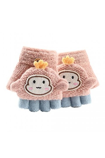 Gants de vélo pour enfant en bas âge et en tricot chaud pour bébé garçon et fille