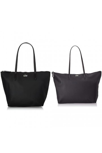 Lacoste Petit Sac Cabas Concept Femme Noir Sac Tote Concept Femme Noir