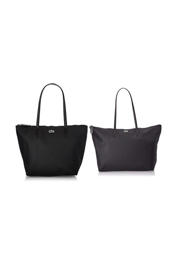 Lacoste Petit Sac Cabas Concept Femme Noir Sac Tote Concept Femme Noir