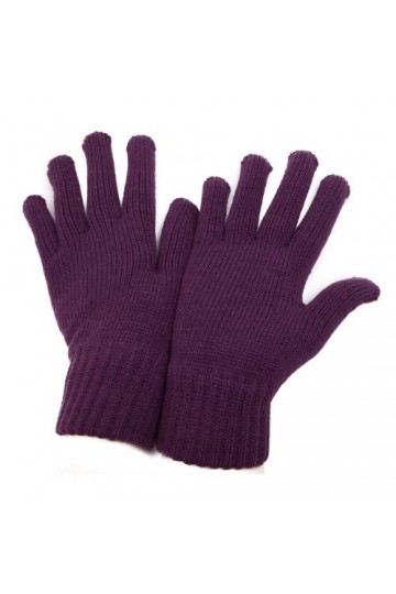 Gants thermiques - Femme Taille unique Bordeaux 