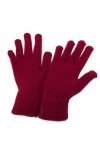 Gants thermiques - Femme Taille unique Bordeaux 
