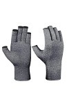 Gants sans doigts pour femme - Gants dhiver sans doigts - Gants tactiles - Manchettes pour femme - Chauffe-pouls - Gants de