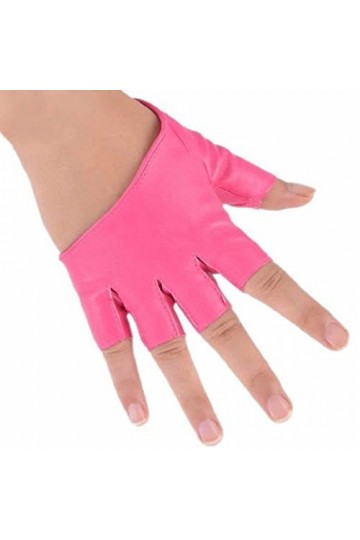 Bodhi2000® Mitaines de moto en similicuir pour femme - Rose - Taille unique