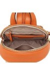 Michael Kors Erin Medium Convertible Backpack Crossbody Sac à dos convertible Moyen Tangerine Studs Orange