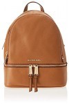 Michael Kors Rhea Zip, Sacs portés dos femme, Marron