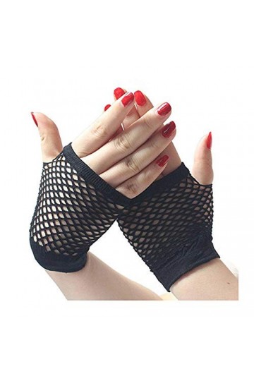 Aeromdale Paire de gants courts en résille pour filles