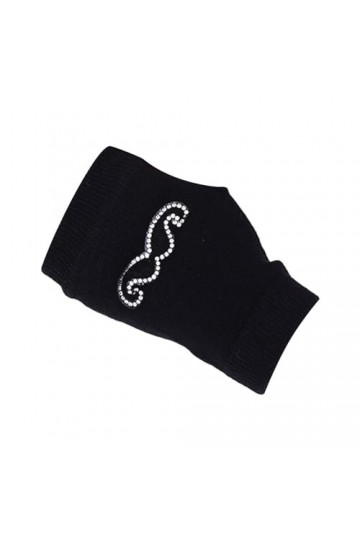 YANFJHV Gants dhiver chauds en laine tricotée pour femme, lilas, taille unique