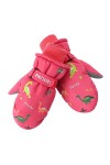 Gants de ski dhiver pour enfants - Gants chauds et mignons imprimés - Gants déquitation pour enfants - Gants coupe-vent - G