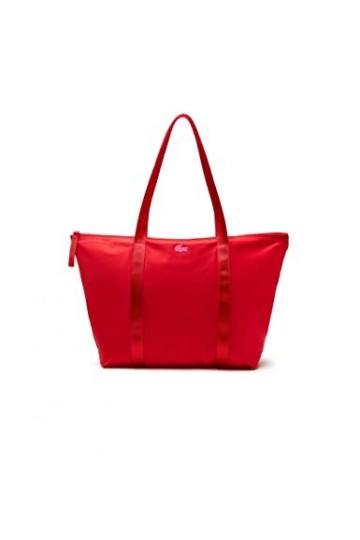 Lacoste - Sac Shopping Femme - NF3618YA, Pompier Rose Fluo, One Size