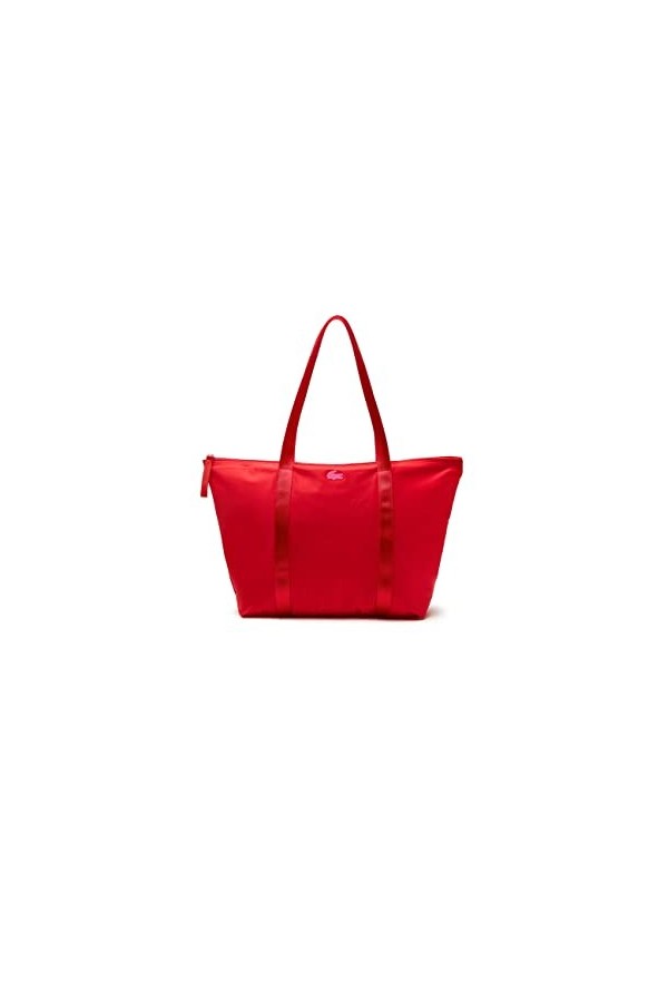 Lacoste - Sac Shopping Femme - NF3618YA, Pompier Rose Fluo, One Size