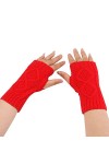Mitaines sans doigts - Moufles tendance - Mitaines tricotées - Mitaines chaudes - Pour lhiver et lautomne