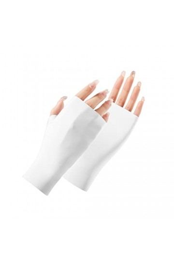 LZPCarra Gants en dentelle pour le carnaval, sans doigts, longueur du bloc, gants de poignet, protection solaire, gants pour 