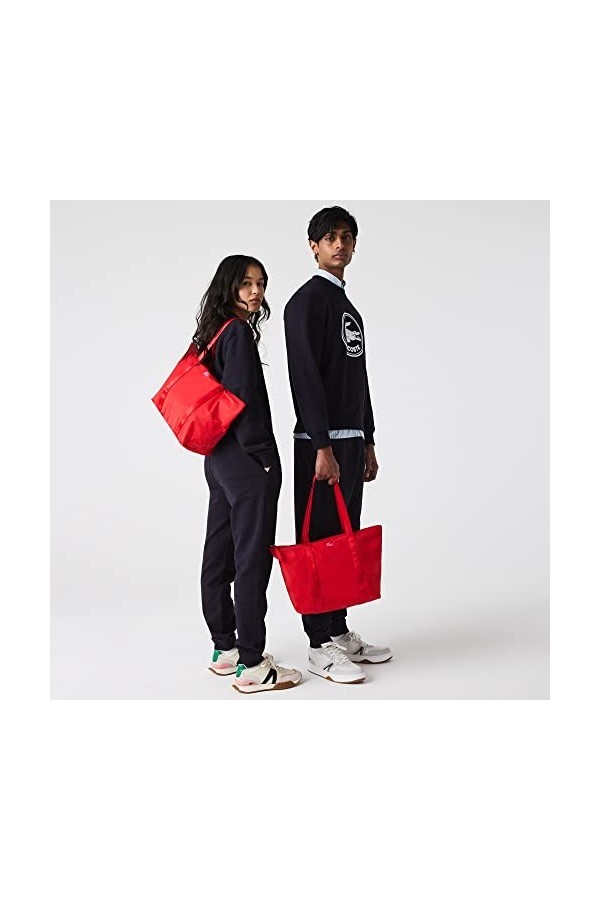 Lacoste - Sac Shopping Femme - NF3618YA, Pompier Rose Fluo, One Size