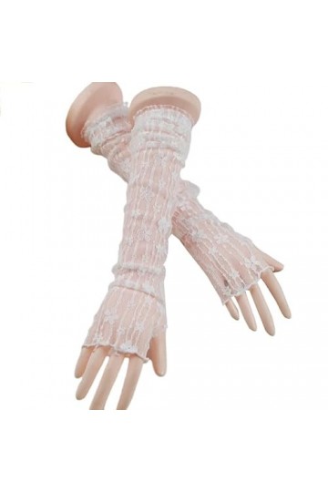 cityfly Femmes Gants à Manches Longues de la mariée