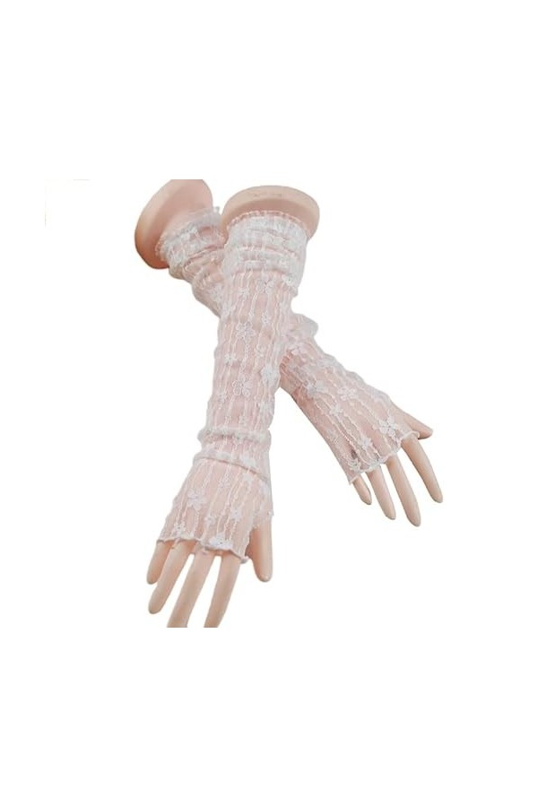 cityfly Femmes Gants à Manches Longues de la mariée