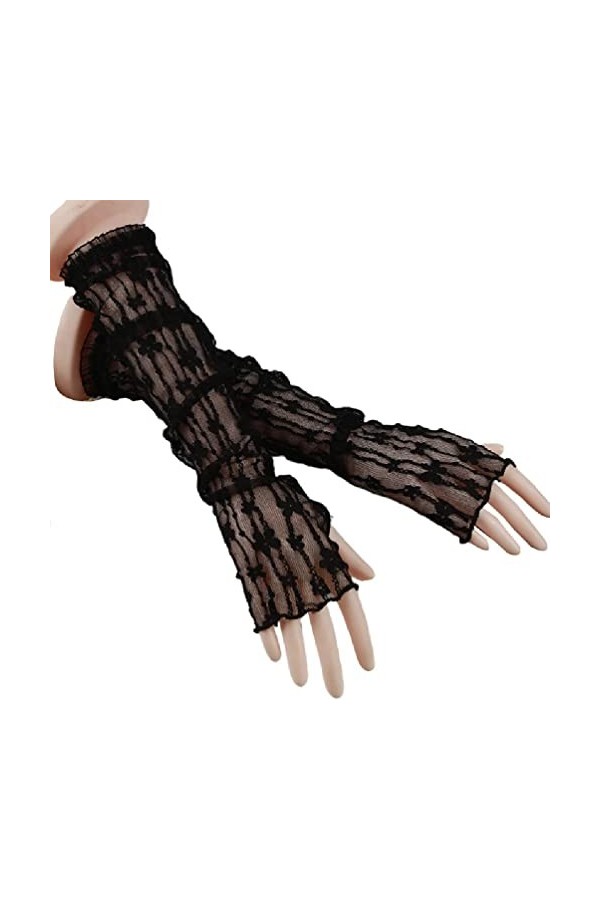 cityfly Femmes Gants à Manches Longues de la mariée