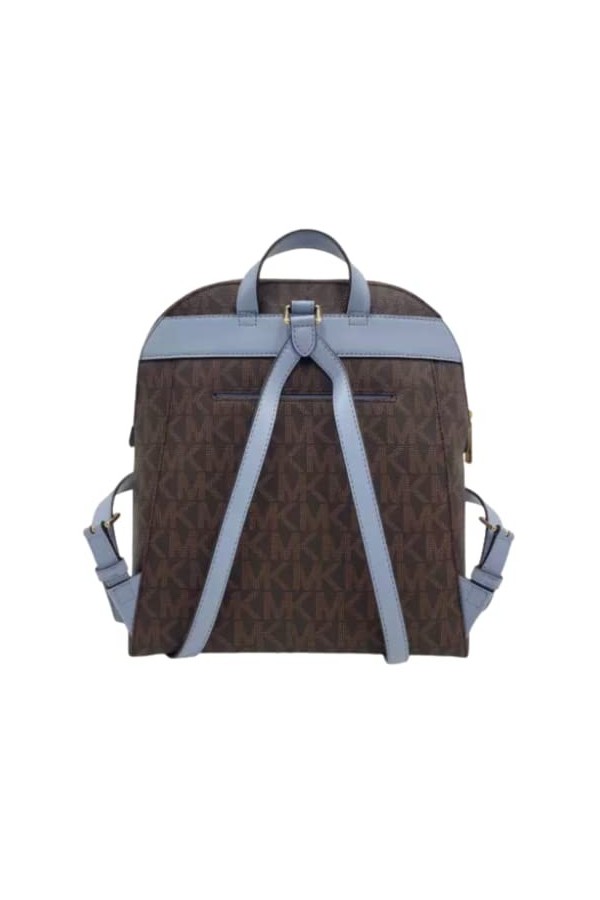 Michael Kors Sac à dos Dallas en PVC Bleu pâle Taille M, bleu pâle, Medium, Sac à dos Dallas moyen