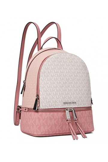 Michael Kors Rhea Zip Sac à dos Taille M, Primevère multicolore, One Size, Rhea Zip Sac à dos Taille M