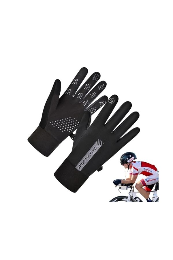 Kirdume Mitaines tricotées dhiver pour Le Sport - Mitaines Confortables pour Femmes avec Protection complète de la Paume | M