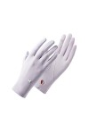 KEERADS Gants de protection pour la conduite pour femme - Gants dété pour le soleil et lextérieur - Non protecteurs, gris, 