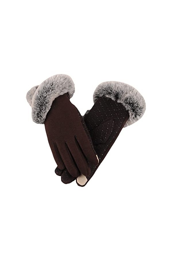 Manchette pour la conduite, écran tactile, câble élastique, gants chauds pour lhiver, gants thermiques pour le froid, gants 
