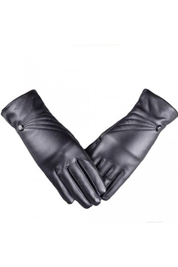 Coloré Gants Femme Mode Gants Gants Chauds TM Luxueux Femmes Fille En Cuir Dhiver Super Chaud Gants Cachemire